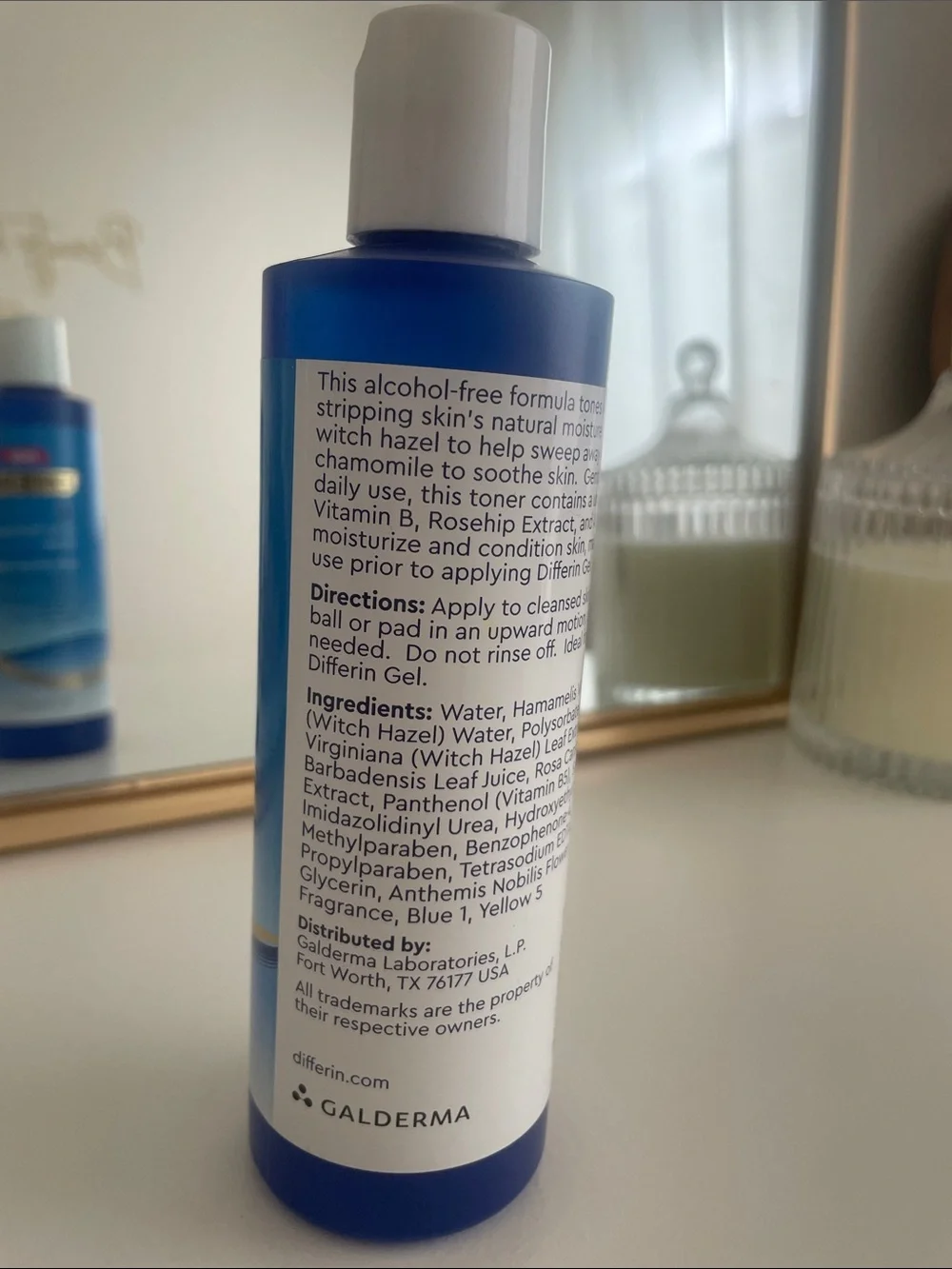 Differin Pore-Minimizing Toner with Witch Hazel - Blue